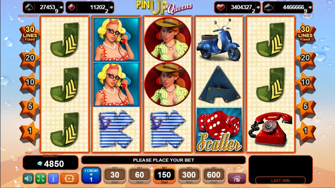 Una exhibición de la amplia selección de proveedores de juegos de Pin Up Casino